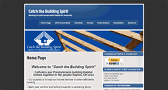 Desktop Screenshot of catchthebuildingspirit.org